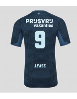 Feyenoord Ayase Ueda #9 Bortedrakt 2025-26 Korte ermer